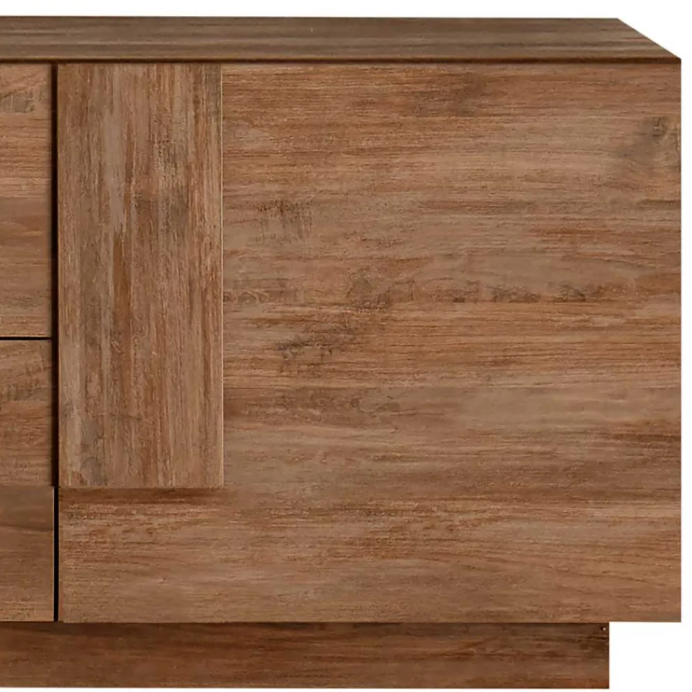 Wohnen Lowboards|Tv & Hifi-Möbel<181x63x44 TV Kommode in Holzoptik - Basento