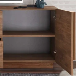 Wohnen Lowboards|Tv & Hifi-Möbel<181x63x44 TV Kommode in Holzoptik - Basento