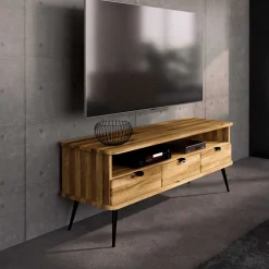 Wohnen Tv & Hifi-Möbel|Lowboards<144x57x46 TV Kommode mit Fach - Casarius