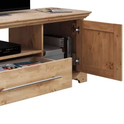 Wohnen Tv & Hifi-Möbel|Lowboards<171x52x39 TV Lowboard im Landhaus Stil - Noellisa