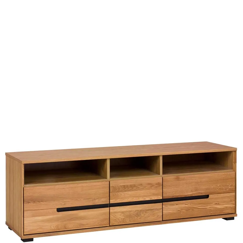 Wohnen Tv & Hifi-Möbel|Lowboards<163x53x42 TV Lowboard mit 3 Schubladen - Sennya