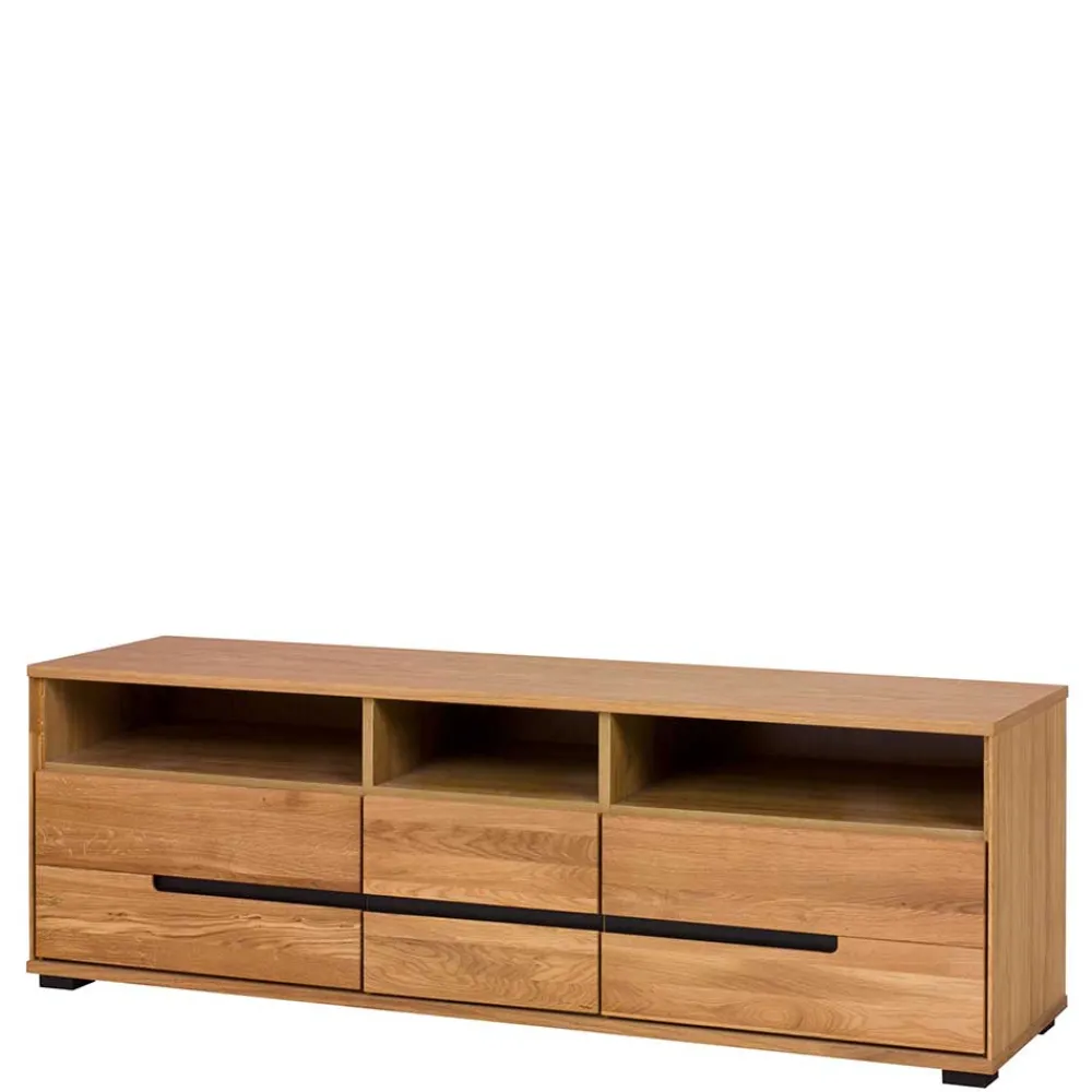 Wohnen Tv & Hifi-Möbel|Lowboards<163x53x42 TV Lowboard mit 3 Schubladen - Sennya