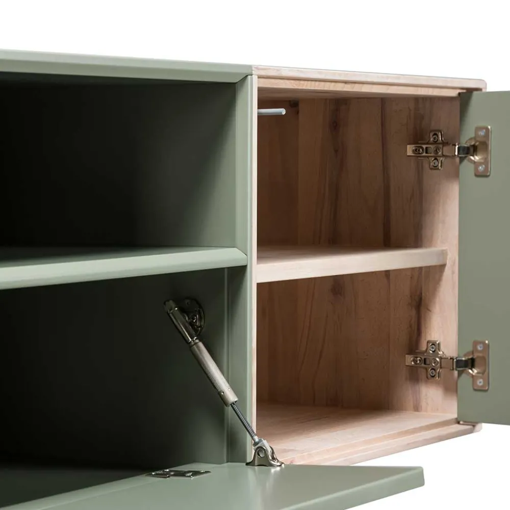 Wohnen Tv & Hifi-Möbel|Lowboards<260x45x40 TV Lowboard zweifarbig - Ajevos
