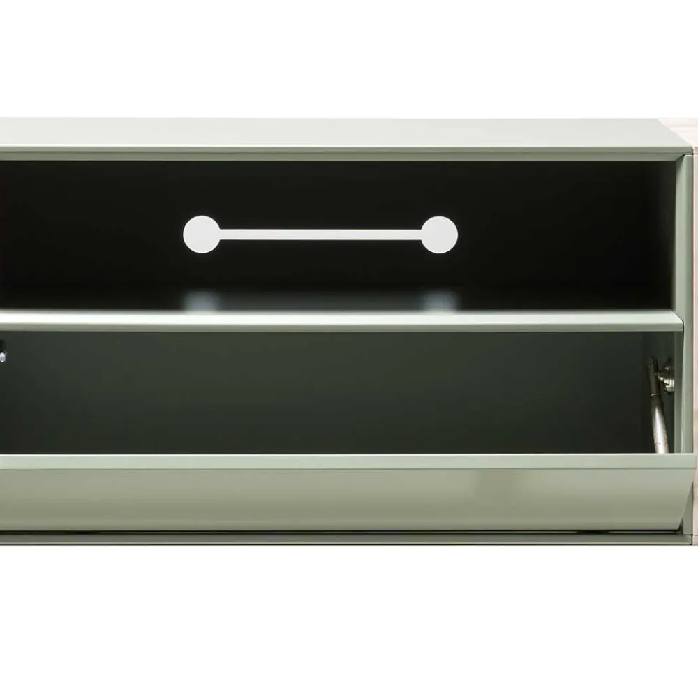 Wohnen Tv & Hifi-Möbel|Lowboards<260x45x40 TV Lowboard zweifarbig - Ajevos