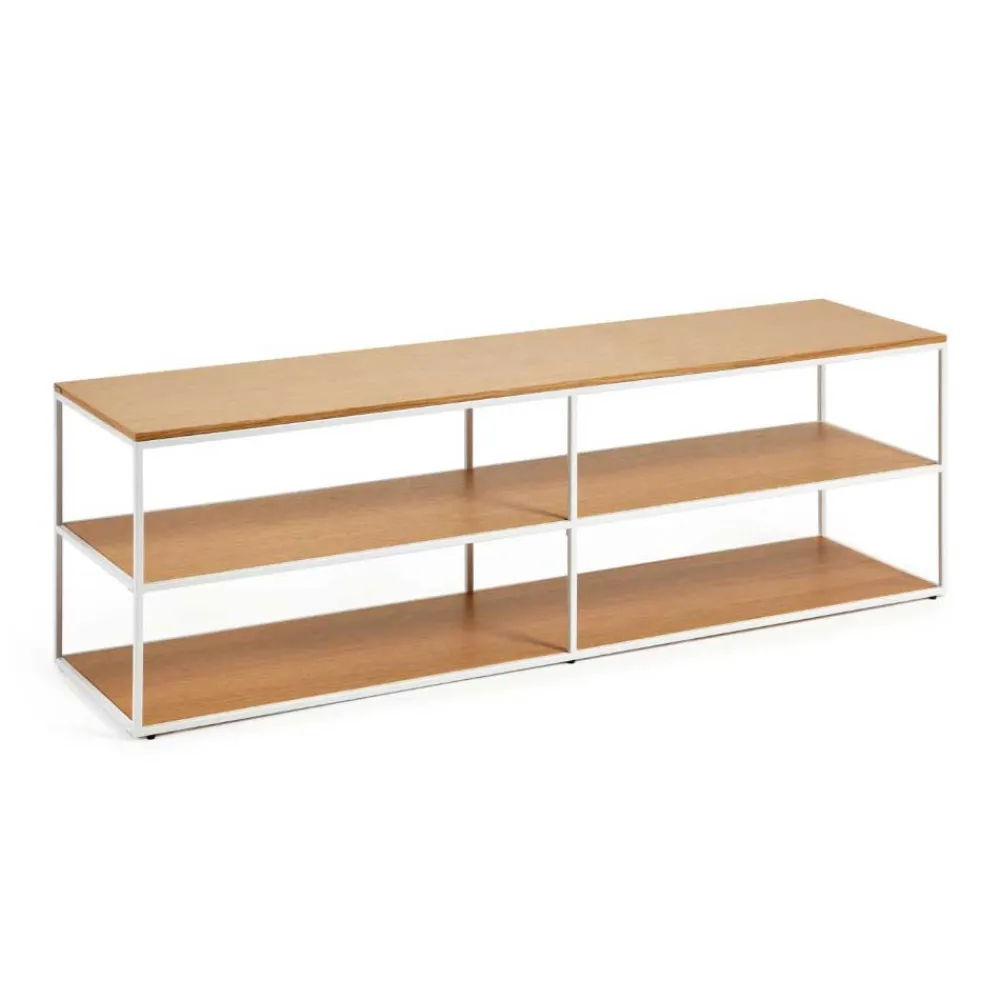 Wohnen Tv & Hifi-Möbel|Lowboards<160x50x40 TV Regal in Eiche - Bosso