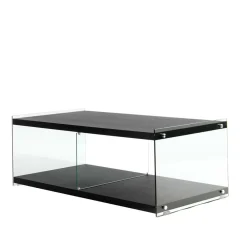 Wohnen Tv & Hifi-Möbel|Lowboards<120x45x60 TV Regal in Schwarz lackiert - Voreno