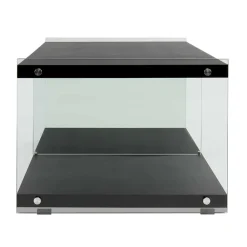 Wohnen Tv & Hifi-Möbel|Lowboards<120x45x60 TV Regal in Schwarz lackiert - Voreno