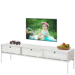 Wohnen Tv & Hifi-Möbel|Lowboards<175x45x40 TV Tisch mit drei Klappen - Ejeliva