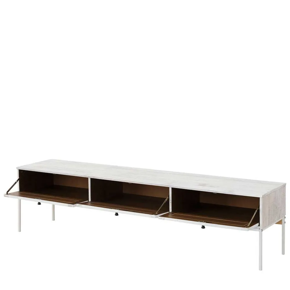 Wohnen Tv & Hifi-Möbel|Lowboards<175x45x40 TV Tisch mit drei Klappen - Ejeliva
