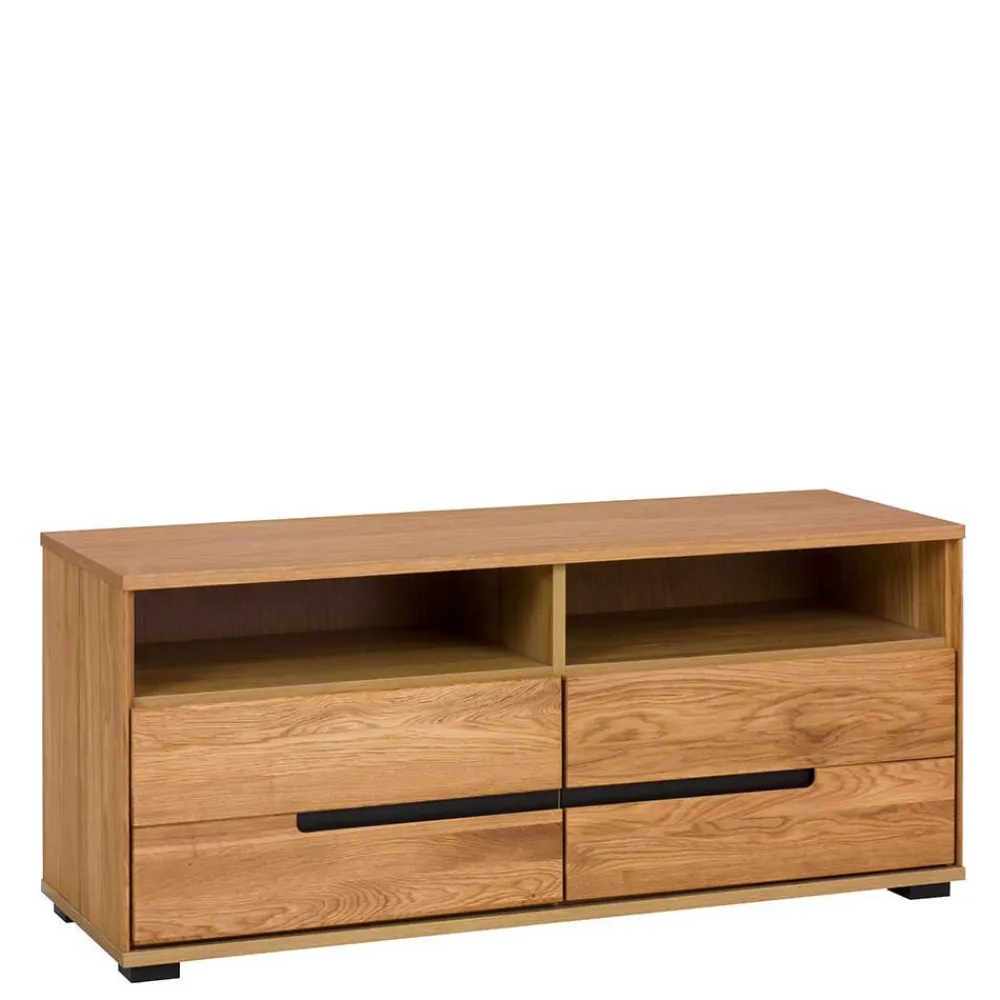 Wohnen Tv & Hifi-Möbel|Lowboards<123x53x42 TV Unterschrank in Eiche - Sennya