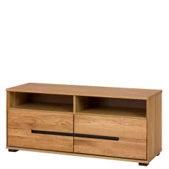 Wohnen Tv & Hifi-Möbel|Lowboards<123x53x42 TV Unterschrank in Eiche - Sennya