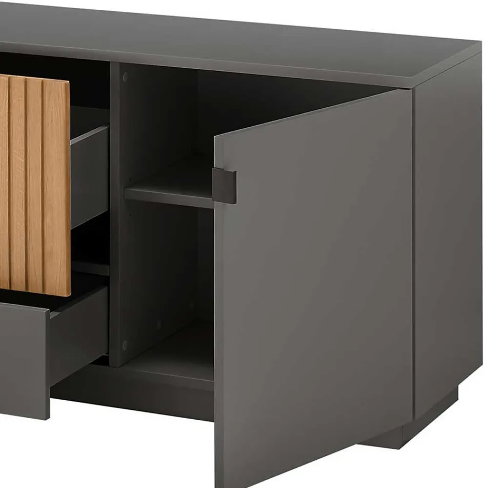 Wohnen Tv & Hifi-Möbel|Lowboards<223x60x45 TV Unterschrank Lowboard modern - Cruzca