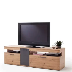Wohnen Tv & Hifi-Möbel|Lowboards<180x55x50 TV Unterschrank zweifarbig - Vecenda