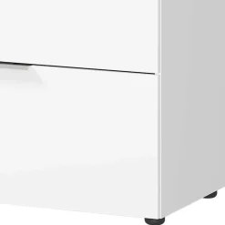 Wohnen Kommoden<83x101x42 Vier-Schubladen-Kommode in Weiß - Thima
