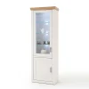 Wohnen Vitrinen<73x210x40 Vitrine - modernes Landhaus - Samula