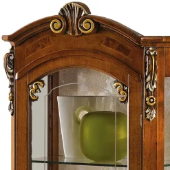 Wohnen Vitrinen<68x204x41 Vitrine im Italienischem Stil - Leonid
