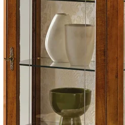 Wohnen Vitrinen<68x204x41 Vitrine im Italienischem Stil - Leonid