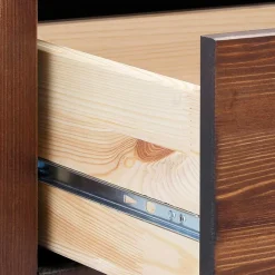 Wohnen Vitrinen<80x178x40 Vitrine mit 2 Schubladen - Luvin
