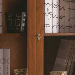 Wohnen Vitrinen<94x179x38 Vitrinenschrank im klassischen Stil - Lemerzi