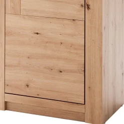Wohnen Vitrinen<74x211x45 Vitrinenschrank in Eiche Dekor - Wykina
