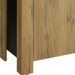 Wohnen Vitrinen<60x190x38 Vitrinenschrank in Zinneiche NB - Traudarian