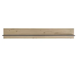 Wohnen Regale<138x20x20 Wandboard in Wildeiche Optik - Lairian