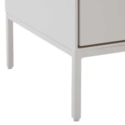 Wohnen Tv & Hifi-Möbel|Lowboards<195x55x40 Weißes Lowboard modern - Dresconio