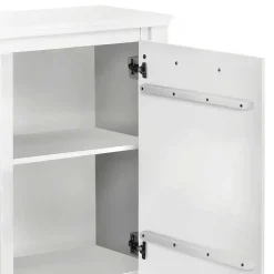 Wohnen Sideboards<170x82x35 Weißes Sideboard auf Sockel - Enzetra