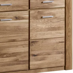 Wohnen Vitrinen<108x200x40 Wohnraum Schrank aus Wildeiche - Maila