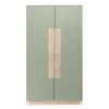 Wohnen Highboards<90x120x45 Wohnzimmer Highboard in Grau & Buche - Ajevos