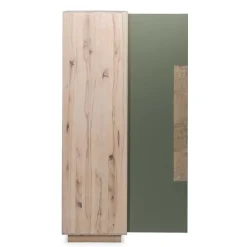 Wohnen Highboards<90x120x45 Wohnzimmer Highboard in Grau & Buche - Ajevos