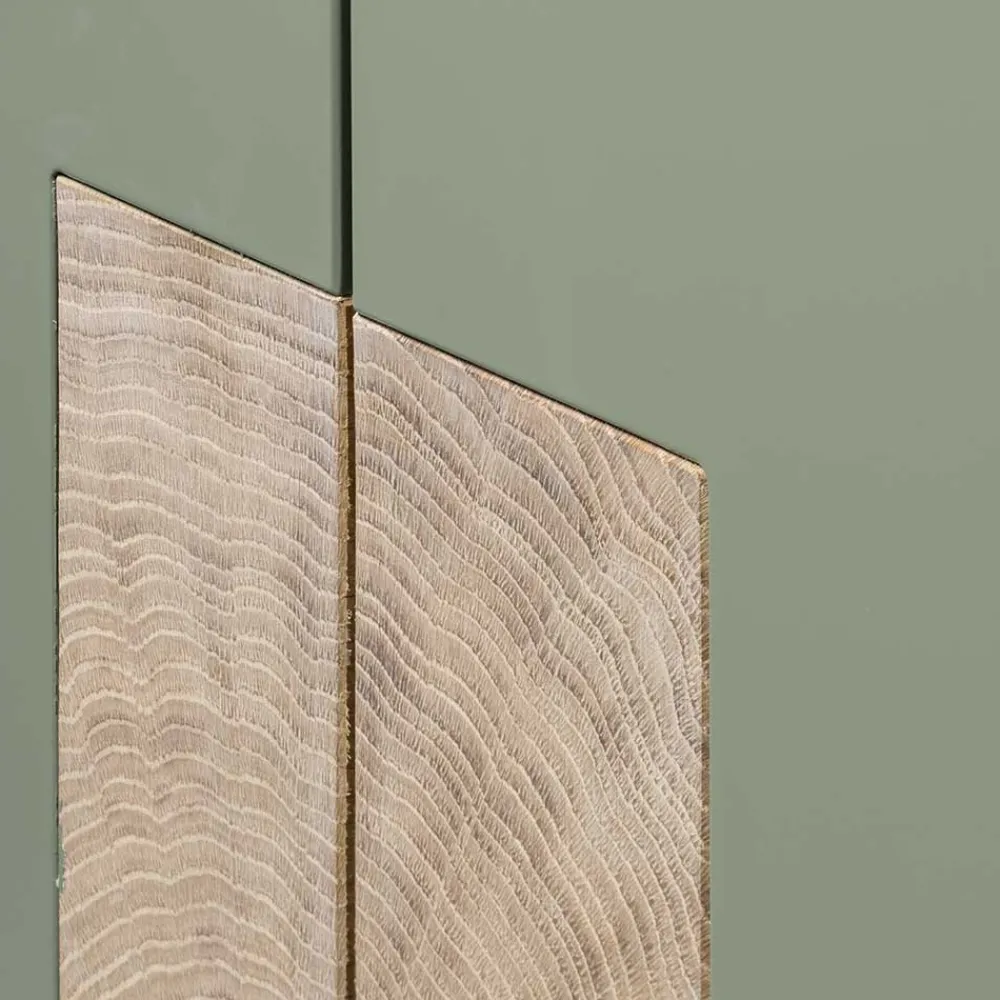 Wohnen Highboards<90x120x45 Wohnzimmer Highboard in Grau & Buche - Ajevos