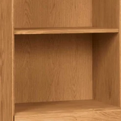 Wohnen Regale|Vitrinen<63x197x41 Wohnzimmer Regal mit 3 Fächern & Tür - Sennya