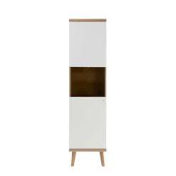 Wohnen Vitrinen|Schränke<50x197x40 Wohnzimmer Schrank mit Glas - Cablos I
