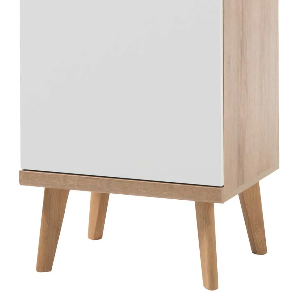 Wohnen Vitrinen|Schränke<50x197x40 Wohnzimmer Schrank mit Glas - Cablos I