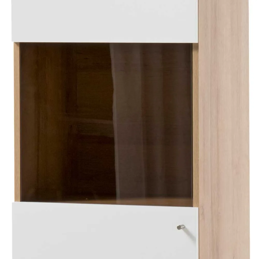 Wohnen Vitrinen|Schränke<50x197x40 Wohnzimmer Schrank mit Glas - Cablos I