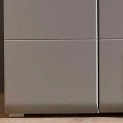Wohnen Highboards|Vitrinen<80x139x37 Wohnzimmer Schrank mit Glas Einsatz - Fraguca
