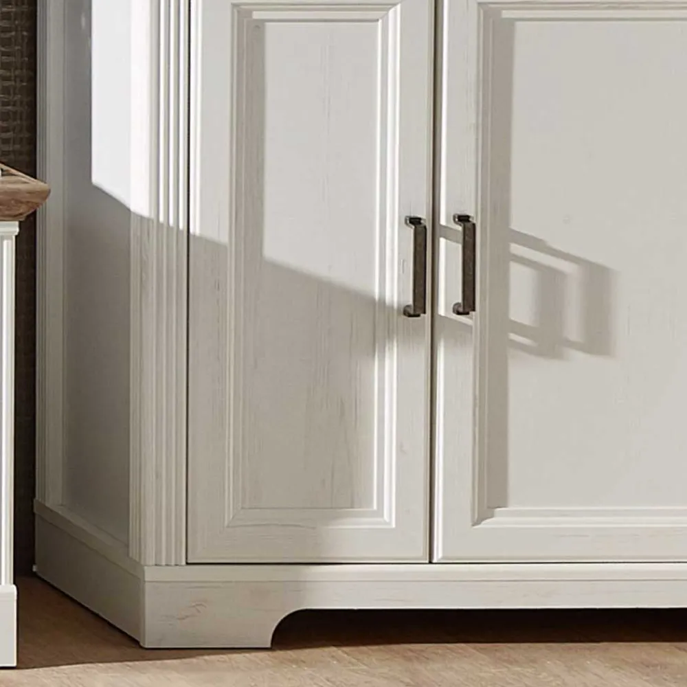 Wohnen Highboards<93x150x42 Wohnzimmer Schrank mit LED Licht - Sinolita