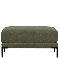 Wohnen Hocker<100x44x100 Wohnzimmerhocker in Dunkelgrün - Arraggo