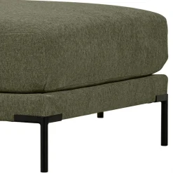 Wohnen Hocker<100x44x100 Wohnzimmerhocker in Dunkelgrün - Arraggo