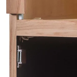 Wohnen Vitrinen<57x200x48 Wohnzimmerschrank aus Teak - Nekella I