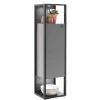 Wohnen Vitrinen<40x150x37 Wohnzimmerschrank mit Tür & 2 Fächern - Ridona