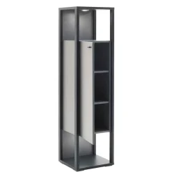 Wohnen Vitrinen<40x150x37 Wohnzimmerschrank mit Tür & 2 Fächern - Ridona