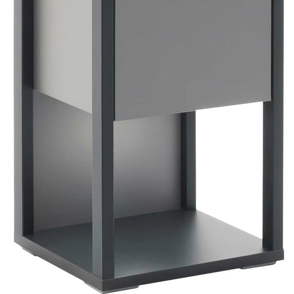 Wohnen Vitrinen<40x150x37 Wohnzimmerschrank mit Tür & 2 Fächern - Ridona