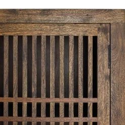 Wohnen Vitrinen<100x160x45 Wohnzimmerschrank mit zwei Türen - Charin