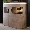 Wohnen Highboards|Kommoden<150x124x38 Wohnzimmerschrank mit Glas modern - Bekunion