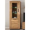 Wohnen Vitrinen<72x200x40 Wohnzimmervitrine teilmassiv - Vlacoma