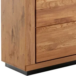 Wohnen Vitrinen<72x200x40 Wohnzimmervitrine teilmassiv - Vlacoma