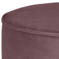 Wohnen Hocker<60x36x60 Zylinderförmiger Hocker aus Samt - Jowella