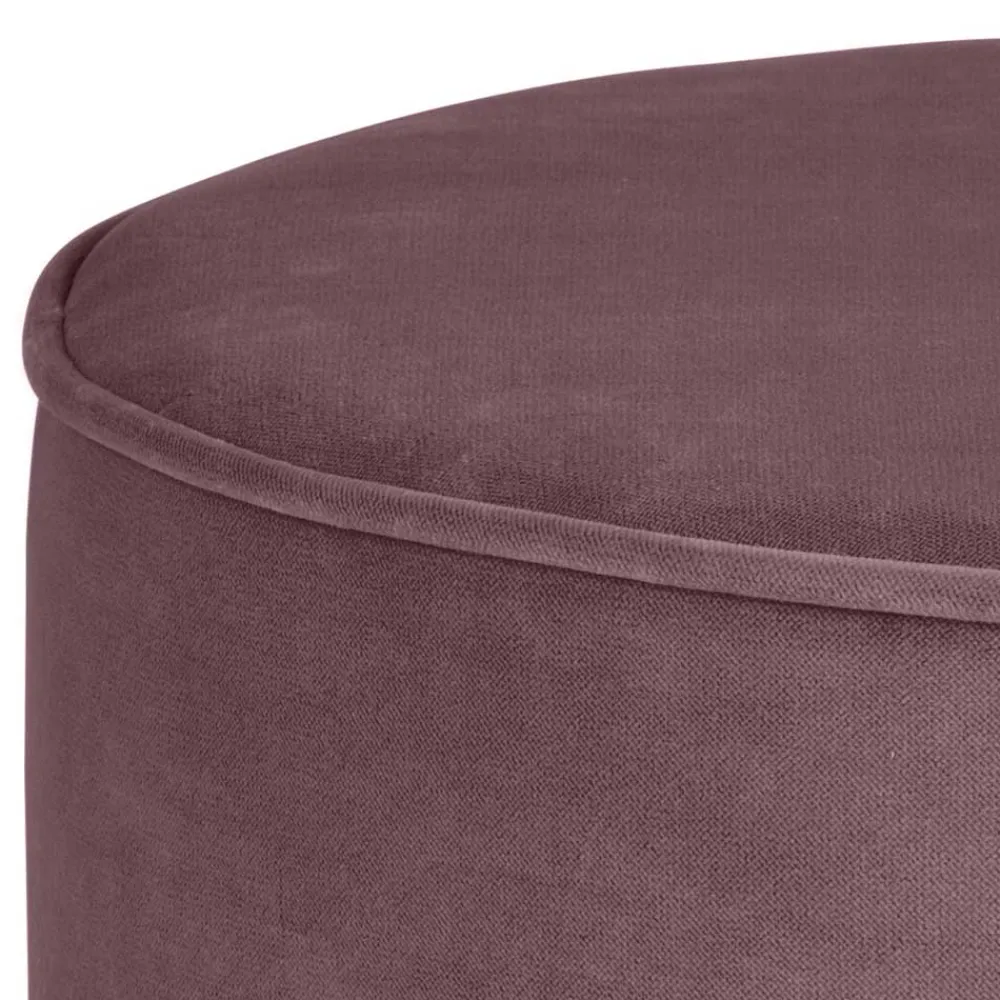 Wohnen Hocker<60x36x60 Zylinderförmiger Hocker aus Samt - Jowella